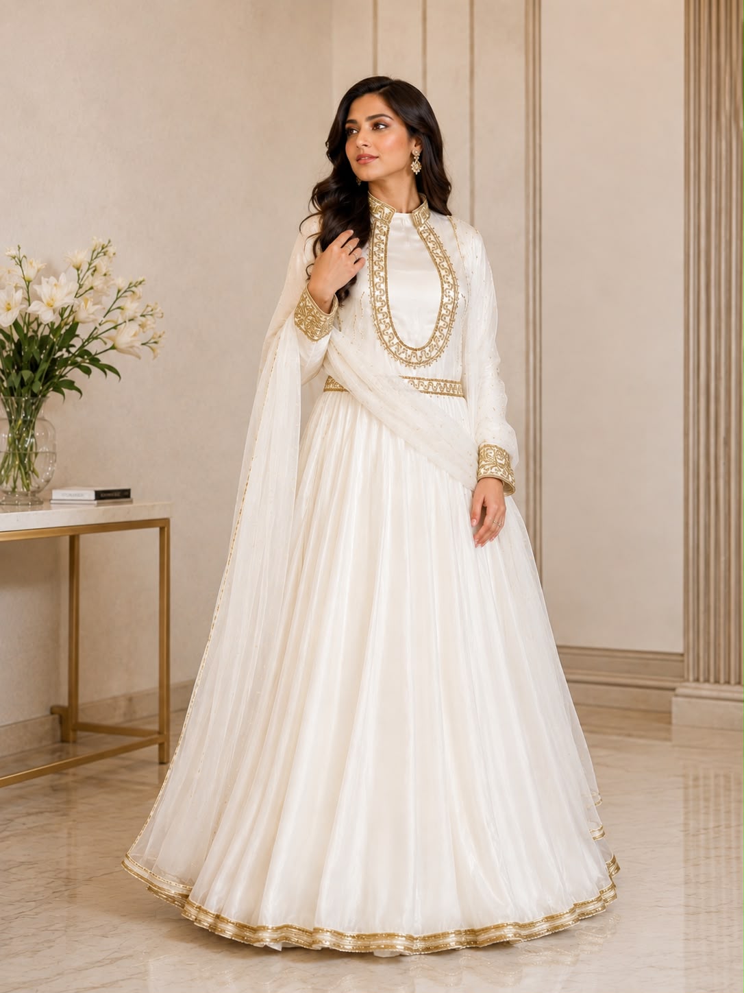 2 Piece Silk Suit Embilished (Pret) Formals view 2
